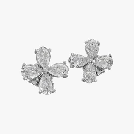 Clover 0.30-Carat Jewelry Earrings